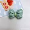 Accesorios para pasador de pelo DIY de lazo floral de tela estilo coreano, ropa, funda de teléfono, accesorios para prendas de vestir