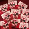 Colección Completa de Suministros para Bodas: Sobres Rojos, Bolsas Pequeñas de Boda, Mini Bolsas Especiales de Boda para Recoger a la Novia, Bolsas de Regalo Pequeñas, Rojo al por Mayor
