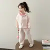 Conjunto de Primavera y Otoño para Niñas 2026 Nuevo Conjunto Deportivo de Otoño Sudadera y Pantalones Deportivos para Niñas Conjunto Casual para Niñas