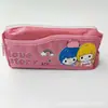 Estuche de Lápices de Fresa de Dibujos Animados Versión Coreana 2019 Bolso de Papelería Simple para Estudiantes Department Store Wholesale