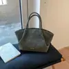 Bolsa Tote Saco Vintage de Grande Capacidade para Mulheres 2025 Inverno Nova Tendência Luxo Leve Estilosa Exquisite Bolsa de Ombro/Axila