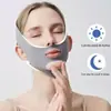 1 pieza de Banda en V Gris para Toda la Familia, Banda Antironquidos, Lifting y Reafirmante Facial, Esculpir Surcos Nasogenianos, Correr, Saltar la Cuerda, Adelgazamiento Facial, Material Transpirable, Diseño sin Costuras, Se Usa para Relajación y Sueño, Adecuado para Ver la TV, Hacer Ejercicio o Jugar, Parasol Relajante| Diseño de Orejas de Gato| Cómodo de llevar, parasol para dormir