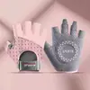 Guantes de Gimnasio para Mujer en Verano, Ligeros, Transpirables, de Medio Dedo, Antideslizantes, Resistentes al Desgaste, para Yoga, Kettlebell, Dominadas, Barra Horizontal, Deportes para Hombres