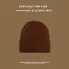 Gorro de Punto Transfronterizo con Logo Casual para el Frío Jacquard Bordado Gorro de Lana Multicolores Cálido y a Prueba de Frío para Hombres