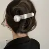 Grampo de cabelo de pérola de design simples grampo de cabelo feminino na parte de trás da cabeça grampo de cabelo de alta qualidade chapéu 2022 novo grampo de garra de alta qualidade