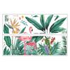 Pegatinas de pared nórdicas con diseño de flamencos tropicales, para el hogar, la sala de estar, el dormitorio, la entrada, MG9091