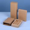 En stock Caja Cajón de Tarjeta Blanca Té Perfumado Caja de Embalaje de Tarjeta Negra Caja de Regalo Caja de Regalo para Braguitas Caja de Joyería de Papel Kraft