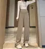 Pantalones de Felpa de Algodón Europeo para Mujeres Embarazadas Otoño e Invierno con Forro de Felpa Moda Exterior Sueltos Adelgazantes Combinan con Todo Casual Pantalones Estrechos de Pierna Ancha
