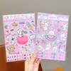 Pegatinas Infantiles Dibujos Animados Kuromi Niña Linda Pegatinas para Uñas 2025 Nuevas Pegatinas con Patrones Impermeables Personalizadas