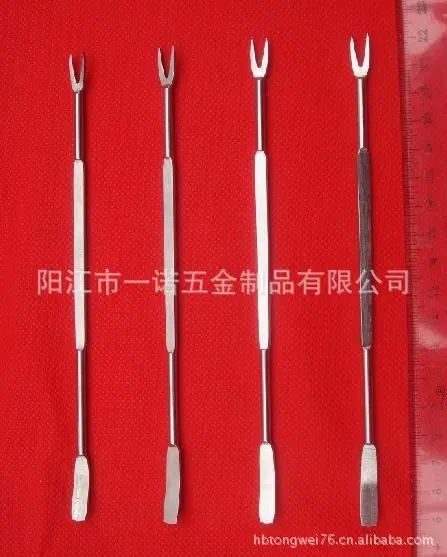 D-023AF-2海鲜工具海鲜叉螃蟹叉蟹针蟹钳牡蛎刀开蚝刀