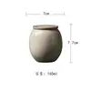Miyuan Ceniza de Hierba Color Puro Cerámica Gaiwan Taza de Té Taza de Maestro Set de Té Kung Fu Colección Set de Accesorios Simples para Ceremonia de Té