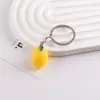Llavero de Resina de Frutas Explosiones Transfronterizas Adornos Colgantes DIY Hecho a Mano Casero Colgante para Bolso, Funda de Auriculares, Accesorios de Joyería