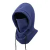Venta al por mayor de fábrica, calentador de cuello cálido de otoño e invierno, gorro integrado, forro de casco, cubrecabezas para bicicletas eléctricas, esquí y ciclismo, mascarilla facial para hombre