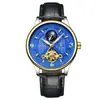 Reloj Mecánico para Hombre TEVISE Twist T820B Función de Fase Lunar Reloj de Moda para Negocios para Hombre Venta al por Mayor de Fábrica