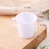 Taza de hielo simulada taza de palomitas de maíz cubo de avena hebilla de estrella Taza taza de crema crema crema crema pegamento para jugar recipiente de taza DIY