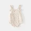 Bolsa de Portabebés de Verano Delgada Ropa de Verano para Bebé Chaleco Pantalones Harem Triangulares sin Mangas Mono de Verano