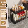 Estante de almacenamiento para baño, organizador de detergente para ropa de varios niveles para el baño, estante de almacenamiento móvil para inodoro y lavabo para espacios estrechos