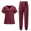 Uniformes quirúrgicos personalizados para hombre, de manga corta, elásticos, de secado rápido, ropa de trabajo para doctor, uniformes de verano para profesionales dentales, uniformes quirúrgicos para mujer