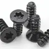 Tornillos Autorroscantes de Acero Inoxidable 201 con Cabeza Avellanada Phillips y Cola Plana Negro Kb M2/M3/M4