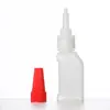 Botella de plástico Shenluo de 20 ml resistente a la corrosión, botella especial de pegamento 502, botella vacía para agente de soldadura, botella dispensadora de pegamento con boquilla puntiaguda de PE