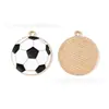 Deportes de Pelota Gota de Aceite Joyería Accesorios DIY Tenis de Mesa Fútbol Colgante Cadena de Teléfono Llavero Colgante Hecho a Mano