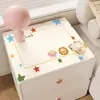 Alfombrilla Protectora para Mesita de Noche Mantel de Dibujos Animados Impermeable Anti-Quemaduras Sin Lavado Alfombrilla Protectora para Escritorio Encimera Tela Protectora a Prueba de Polvo para Lavadora
