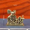 Adornos Retro de Latón Caballo de Guerra que Genera Dinero Nuevo 2026 Caballo del Zodiaco Hogar Sala de Estar Oficina Año del Caballo Adornos de Escritorio