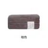 Toalla Facial de Coral de Alta Densidad Engrosada con Raya Recta, Juego de Toallas de Baño que No Sueltan Pelusa, Unisex, No Pegajoso, Absorbente de Sudor