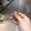 Gafas Sucesión Sucesor M638 Montura de Gafas Sin Marco Krx03T Mismo Modelo que Jin Shijia
