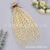 TEMU Xi Yin promoção quente trança suja de comércio exterior africana 10 peças cauda única cacheado cabelo de crochê fofo seda de alta temperatura cabelo longo cacheado