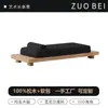 Banca Moderna Minimalista de Madera Maciza, Color Madera Natural Nórdico, Adecuada para Hotel, Casa de Huéspedes, Dormitorio, Vestíbulo, Banca Larga de Diseñador