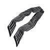 2024 Novo estilo tie bag feminino gravata lenço de cabelo verão e outono fino francês imitação grande marca aleatória faixa de cabelo lenço de seda fita pequena