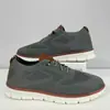 Sapatos Masculinos de Tamanho Grande para Travessia de Fronteira 2026 Verão Novo Estilo Britânico Esportivo Casual Leve Respirável Malha Simples Sapatos Masculinos