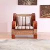 Sofá de Ratán Real Sofá de Ratán Sofá de Ratán Madera Maciza de Ratán Cama Chaise Sofá de Esquina Sofá de Esquina