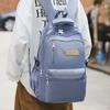 Mochila Escolar Femenina Estudiantes de Secundaria Gran Capacidad Mochila para Hombre de Secundaria Ins Sencilla Estudiantes Universitarios Descompresión Mochila con Correa Ancha para el Hombro
