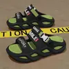 Pantuflas de Verano para Hombre para Uso Exterior y Conducir, Pantuflas Deportivas para Hombre con Tacto Suave, Sandalias de Playa que No Huelen a Pies