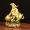 Adornos de Toro de Bronce Año del Buey Ruyi Toro del Zodiaco Significado Todo Ruyi Año del Buey Regalos Adornos de Toro