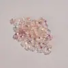 Pétalas de Flor Ocas de Acrílico Iridescente DIY Grampo de Cabelo Estilo Antigo Hanfu Adorno de Cabelo Brincos Acessórios Artesanais com Contas