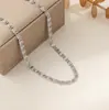 Corrente de Aço Titânio Swastika Conservadora de Cor Corrente para Joias DIY Corrente para Colar Pulseira Corrente de Suéter Acessórios Corrente Não Desbota