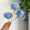 Arranjo floral artificial rosa pérola, buquê de jardim fresco, decoração de cena de casamento, arranjo de flores para exterior, flores artificiais de teto, rosa pérola