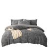 Conjunto de Cama de Algodão Lavado de Quatro Peças Algodão Puro Lençóis de Cama Capa de Edredom Algodão 2025 Novo Roupa de Cama de Alta Qualidade