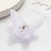 Pinza de garra de mariposa súper de hada pinza de tiburón para mujer horquilla de verano para la parte posterior de la cabeza clip pequeño para tocado accesorios para el cabello nuevo pinza para el pelo