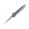 Faca Polaris Shuojie Delta 28cm, modelo de brinquedo em liga metálica retrátil bidirecional finamente trabalhado, peça de exibição colecionável