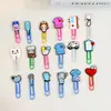 Marcadores de clip de papel de PVC, separadores de página médicos, artículos decorativos, clips de papel coloridos para manualidades, papelería para estudiantes, venta al por mayor para ventas transfronterizas