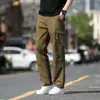 Pantalones Cargo de Bolsillos Múltiples para Hombre, Nuevos de Primavera y Otoño 2026, Holgados, Rectos, Casuales, Largos, Delgados, Deportivos, de Trabajo para Hombre