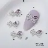 Varita Mágica de Sailor Moon Brillante Arte de Uñas Diamante Rosa Mariposa Corazón Oso 3D Aleación Decoraciones para Uñas Mayoreo
