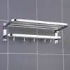 Estante para Toallas de Acero Inoxidable 304 Estante de Almacenamiento para Baño Estante para Toallas de Baño sin Taladro Colgador de Toallas para Inodoro