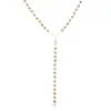 Gargantilha Choker de Lantejoulas de Cobre Transfronteiriça Europeia e Americana com Pingente de Franja de Strass Camada Única Múltiplas Camadas Colar Choker Novo Modelo 2025