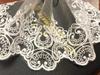 Acessórios de renda de malha com bordado de algodão direto da fábrica, tecidos decorativos para roupas e sofás, largura 10cm