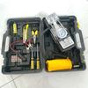 Bomba de aire eléctrica portátil de dos cilindros para coche, de metal, de 12 V y dos cilindros, disponible en stock.